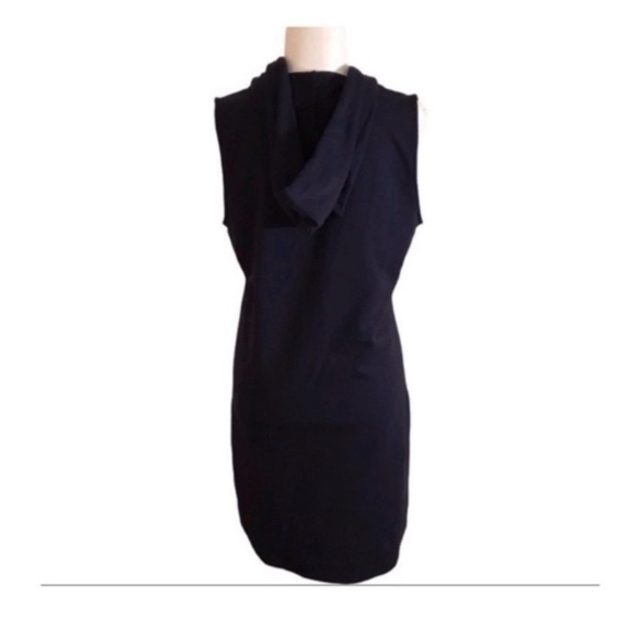 MICHAEL KORS Navy Logo Hooded Dress - Picture 3 of 8